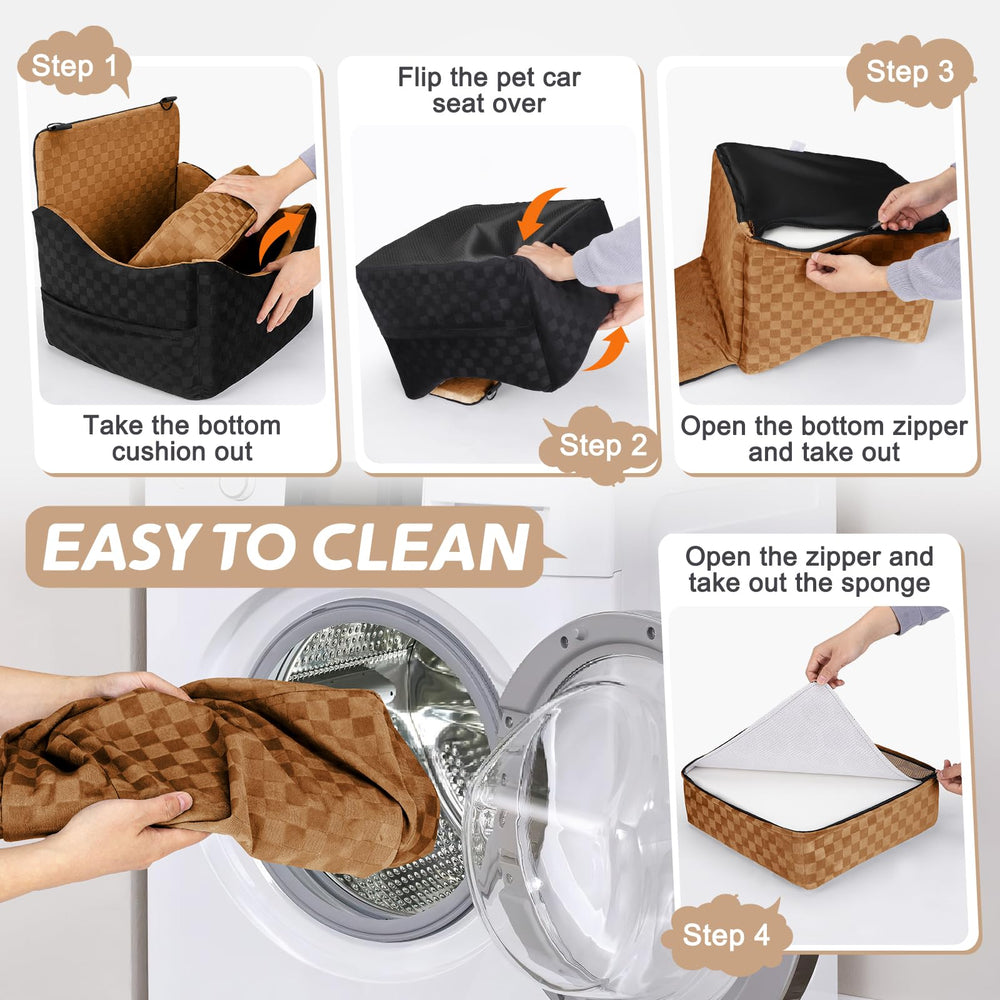 JOEJOY easy installation demonstrating belt threading and headrest strap