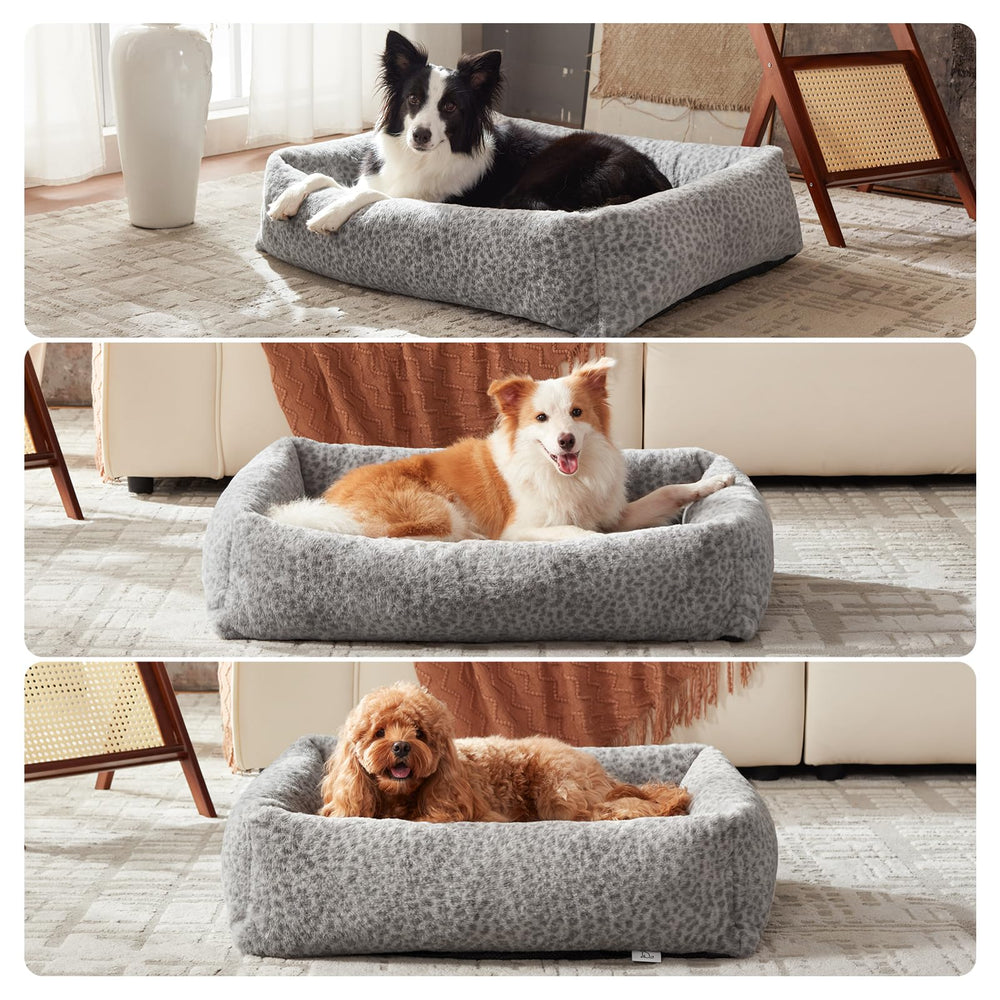 JOEJOY Leopard print design adds stylish flair to any room.