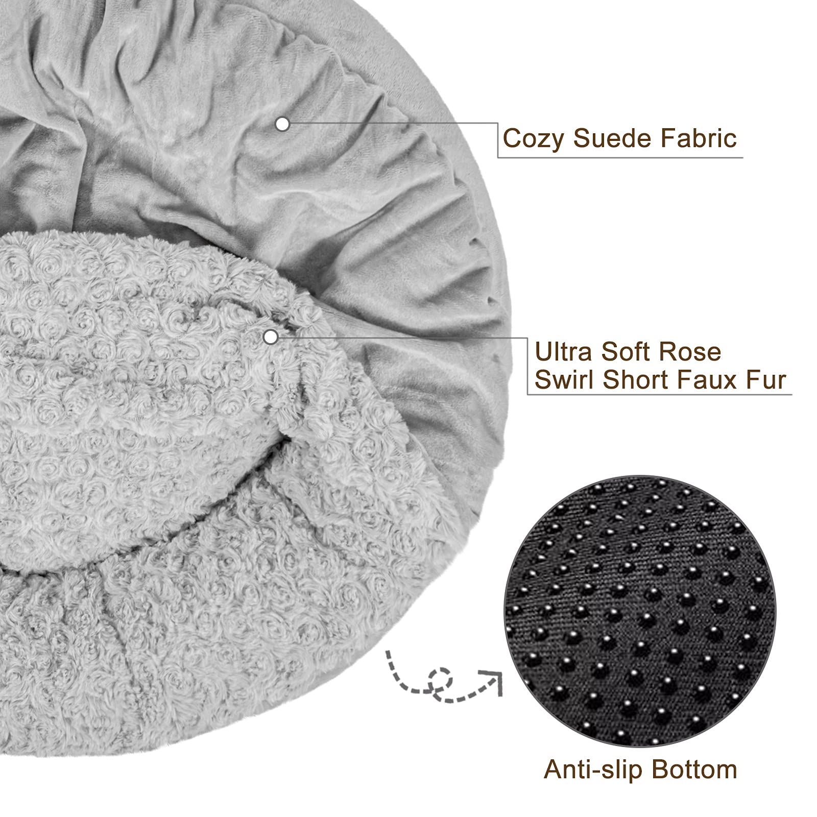 JOEJOY Machine-washable dog bed simplifies cleaning after playtime and naps.