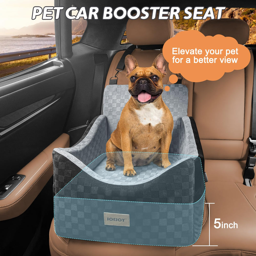 JOEJOY memory foam booster seat provides gentle support against bumps