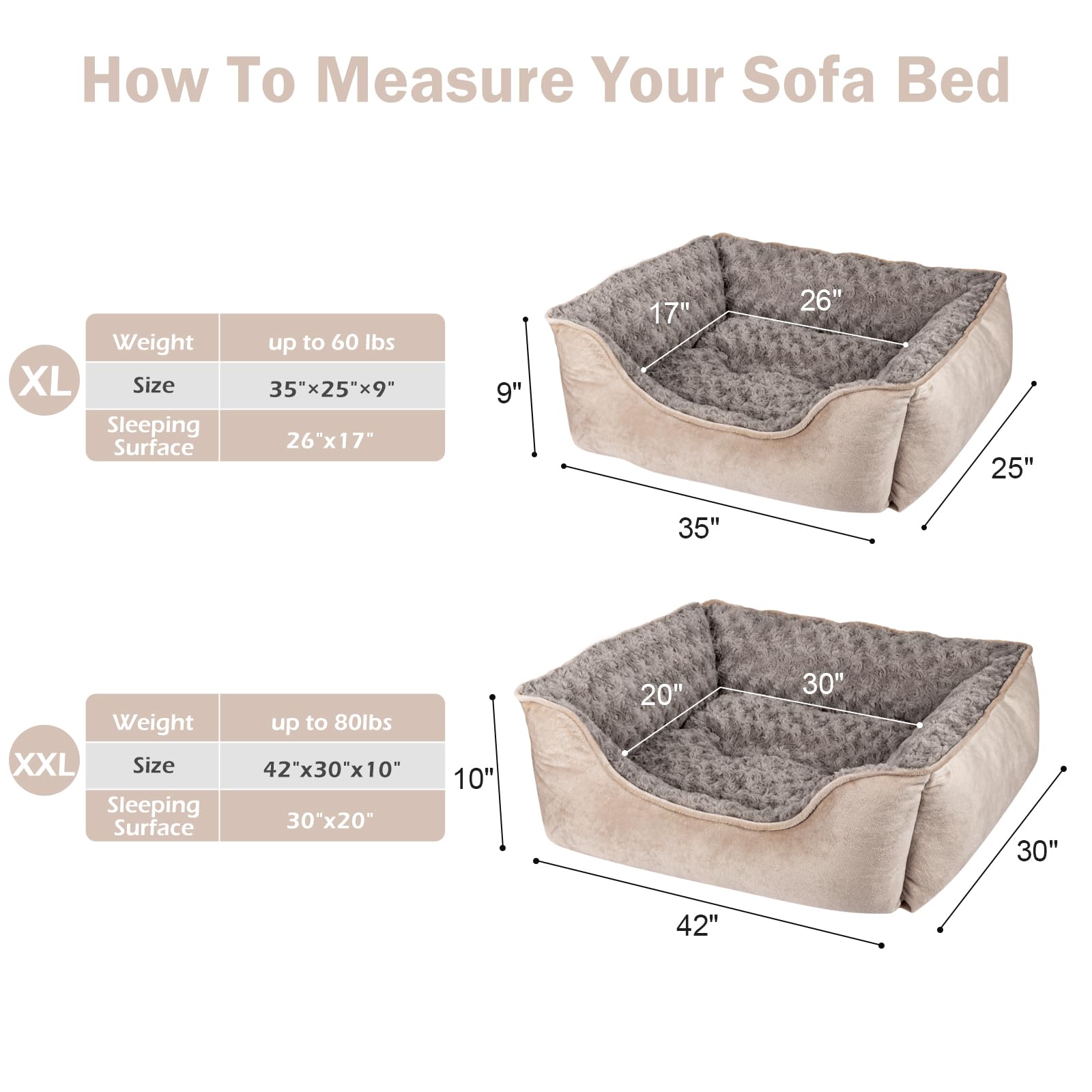 JOEJOY non-slip bottom shown for stable placement on slippery floors.