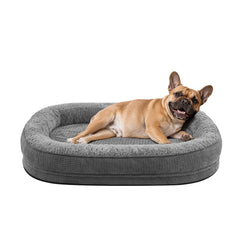 JOEJOY orthopedic dog bed with egg-crate foam for joint support and comfort.