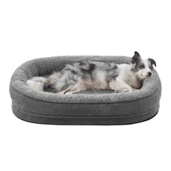 JOEJOY orthopedic dog bed with egg-crate foam for joint support