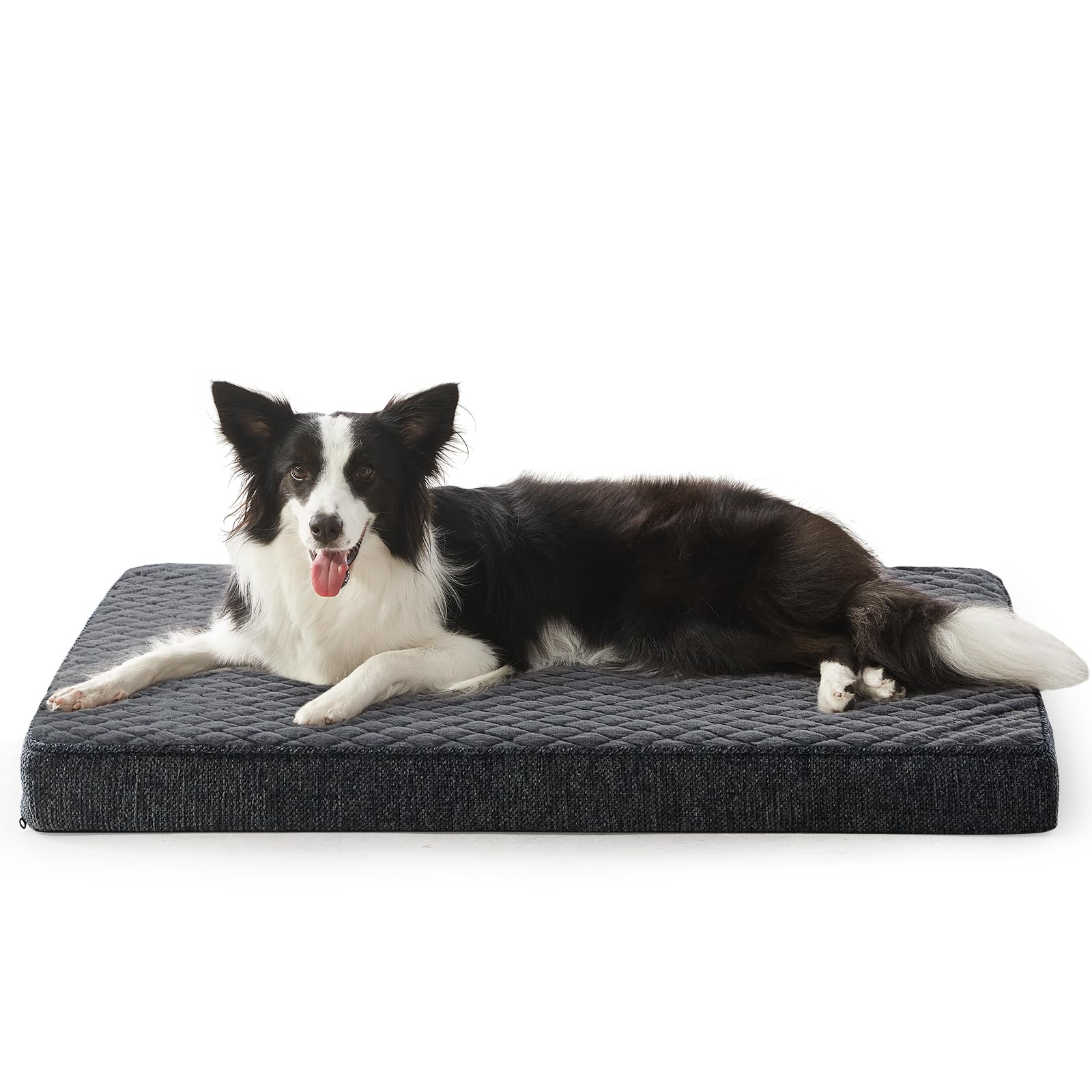 JOEJOY orthopedic dog bed large dogs with egg crate memory foam for support