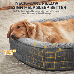 JOEJOY waterproof inner lining protects foam from spills and accidents.