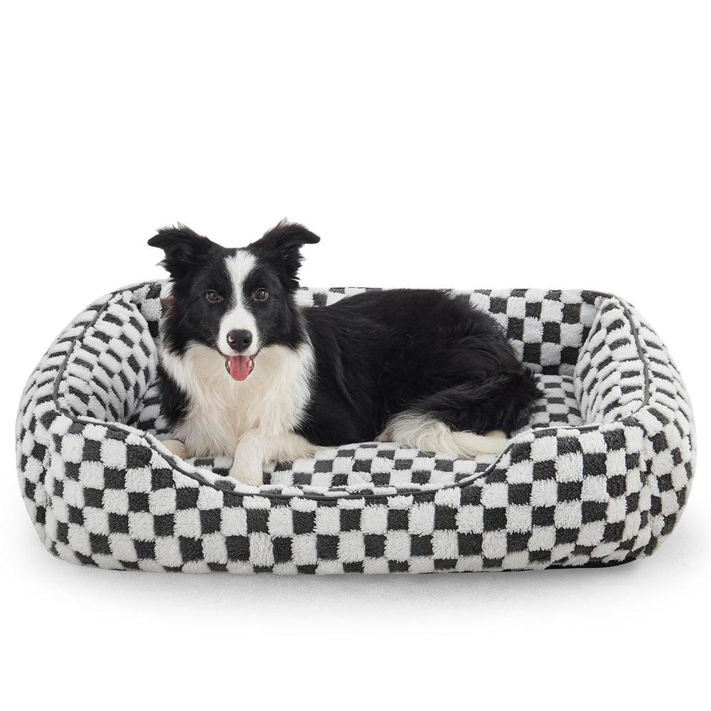 JOEJOY rectangle orthopedic dog bed supports restful naps
