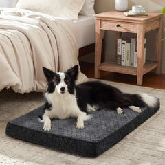 JOEJOY dog bed removable cover shown for easy washing and cleaning