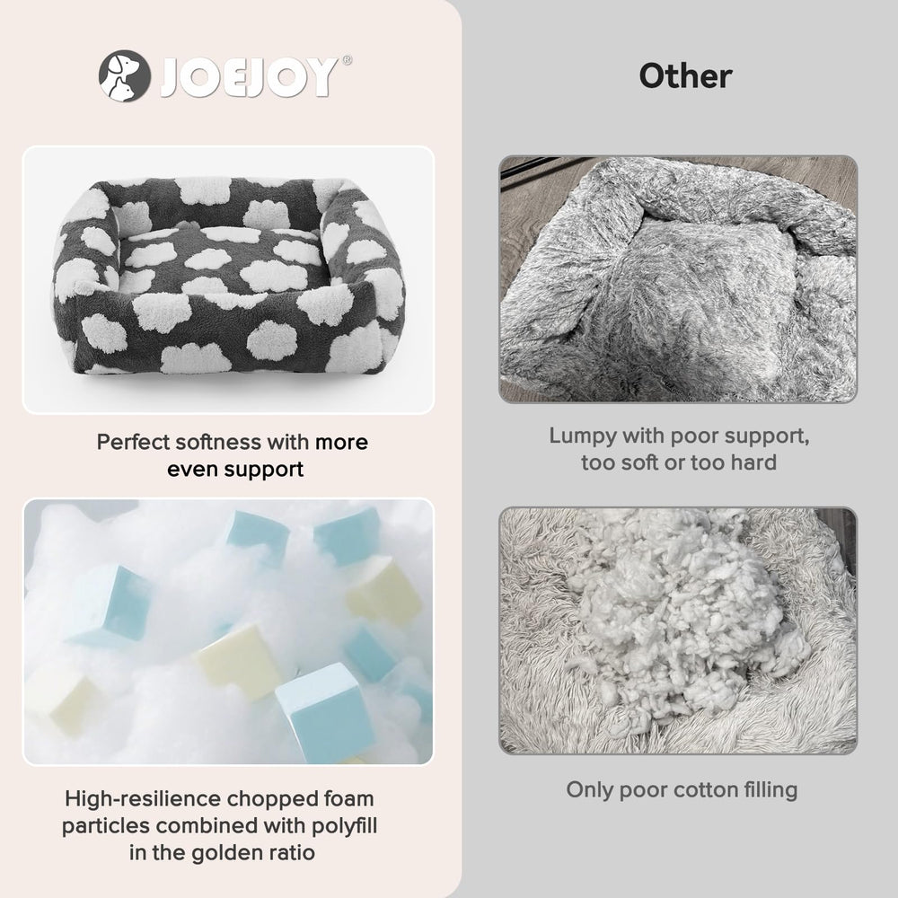 JOEJOY removable washable cover with secure zipper for easy cleaning.