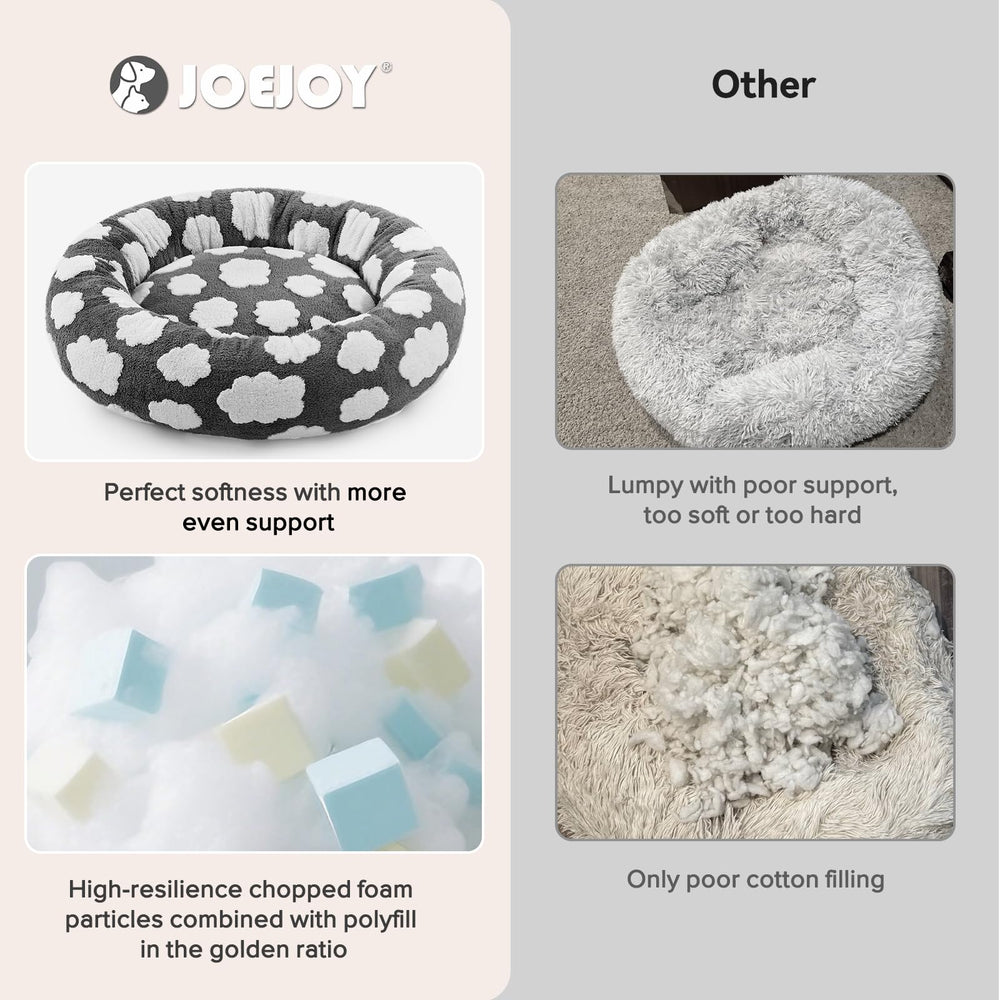 JOEJOY removable washable cover allows quick cleaning after pet uses.