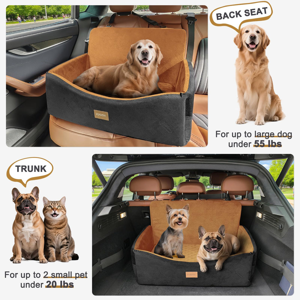 JOEJOY storage-pocket-design keeps treats and toys within reach