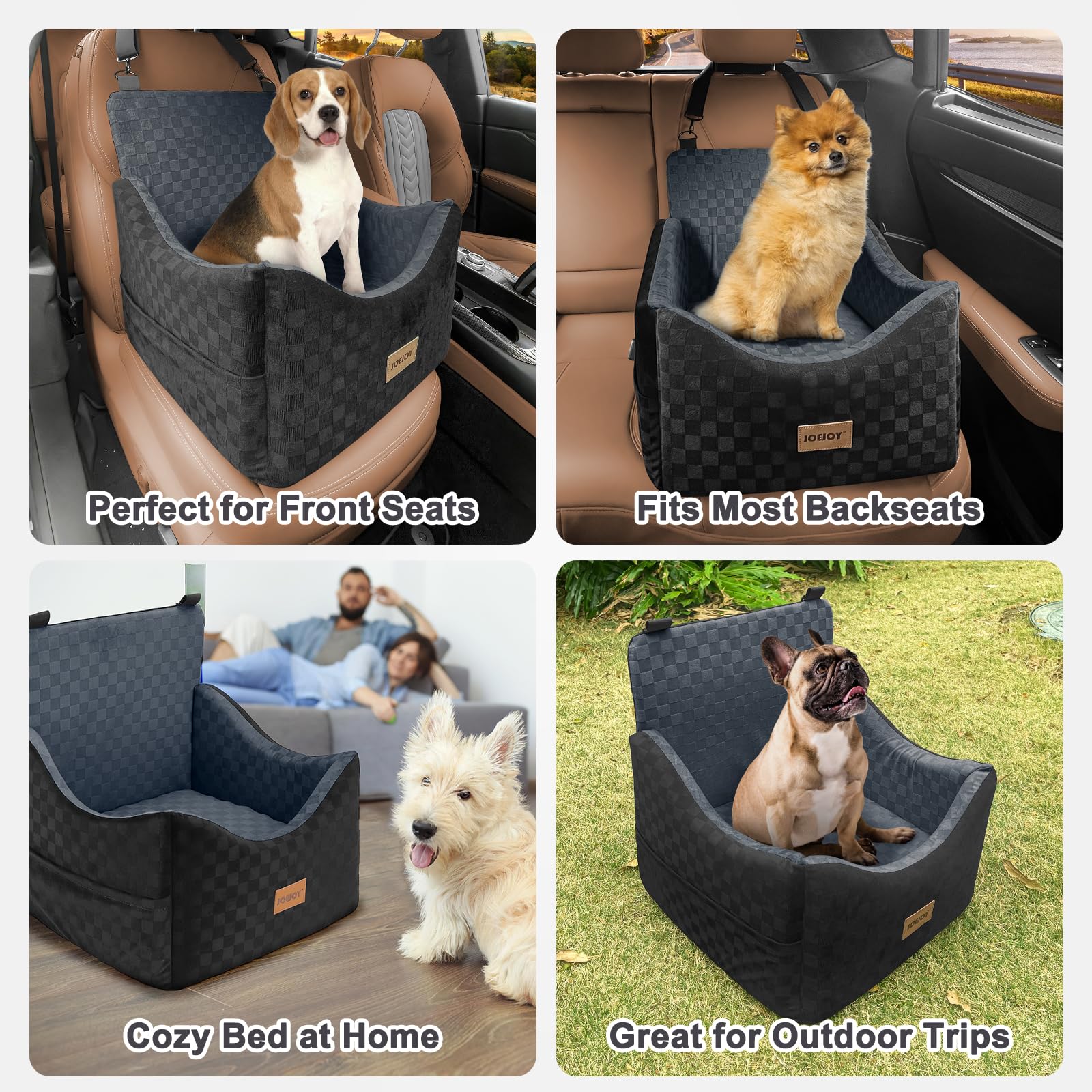 JOEJOY storage side pockets for treats and toys