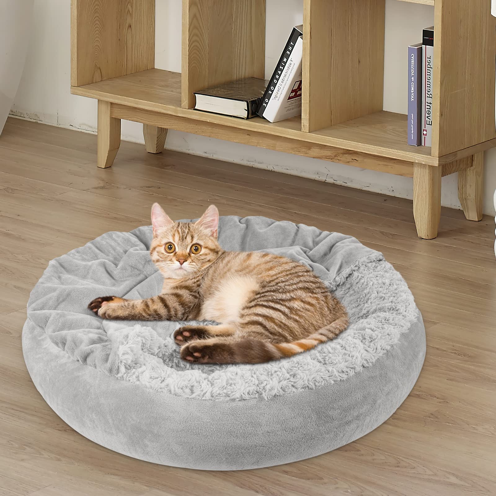 JOEJOY Warm-spot for nap time—the plush nest supports curling and lounging.