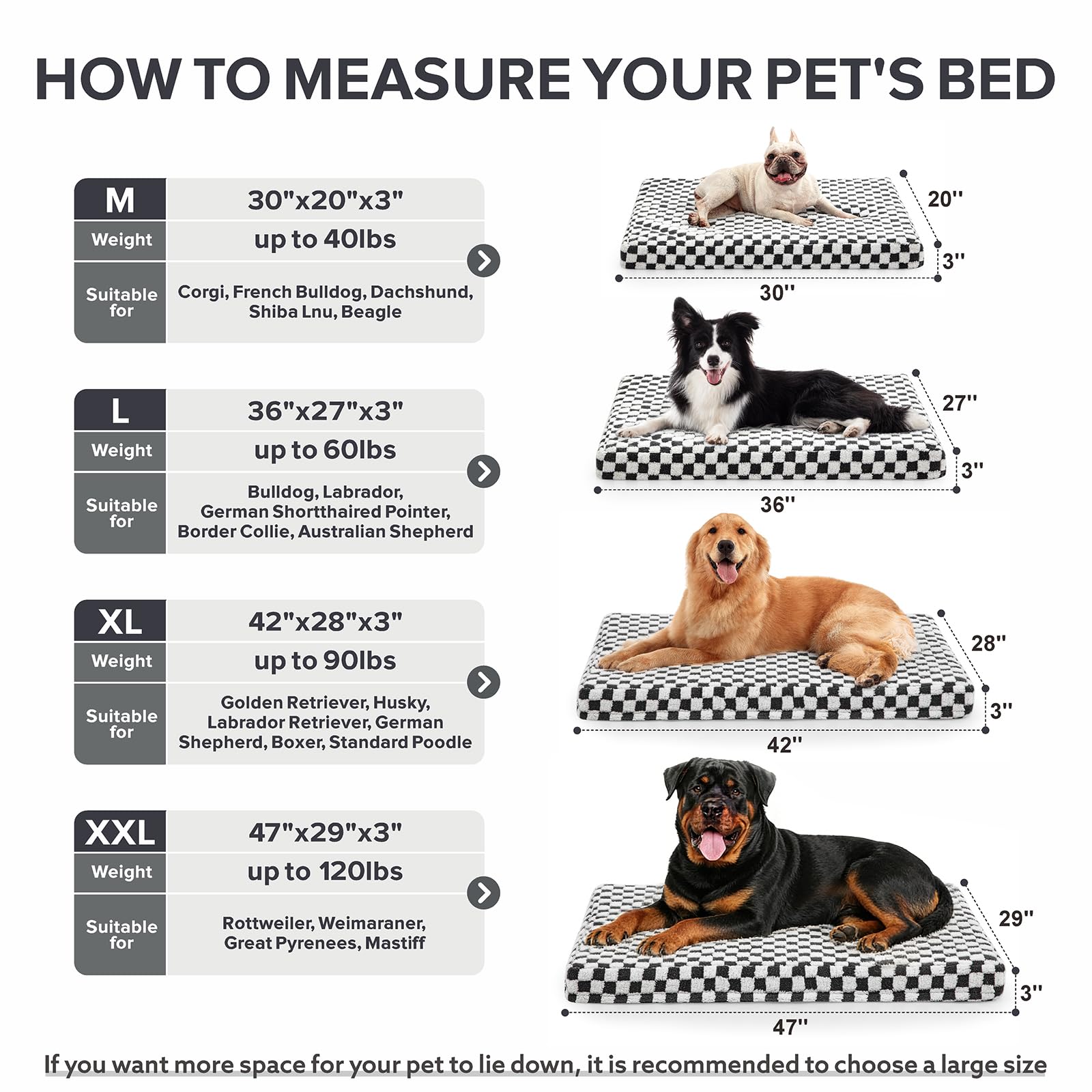 JOEJOY XL bed placed in a crate for extra comfort
