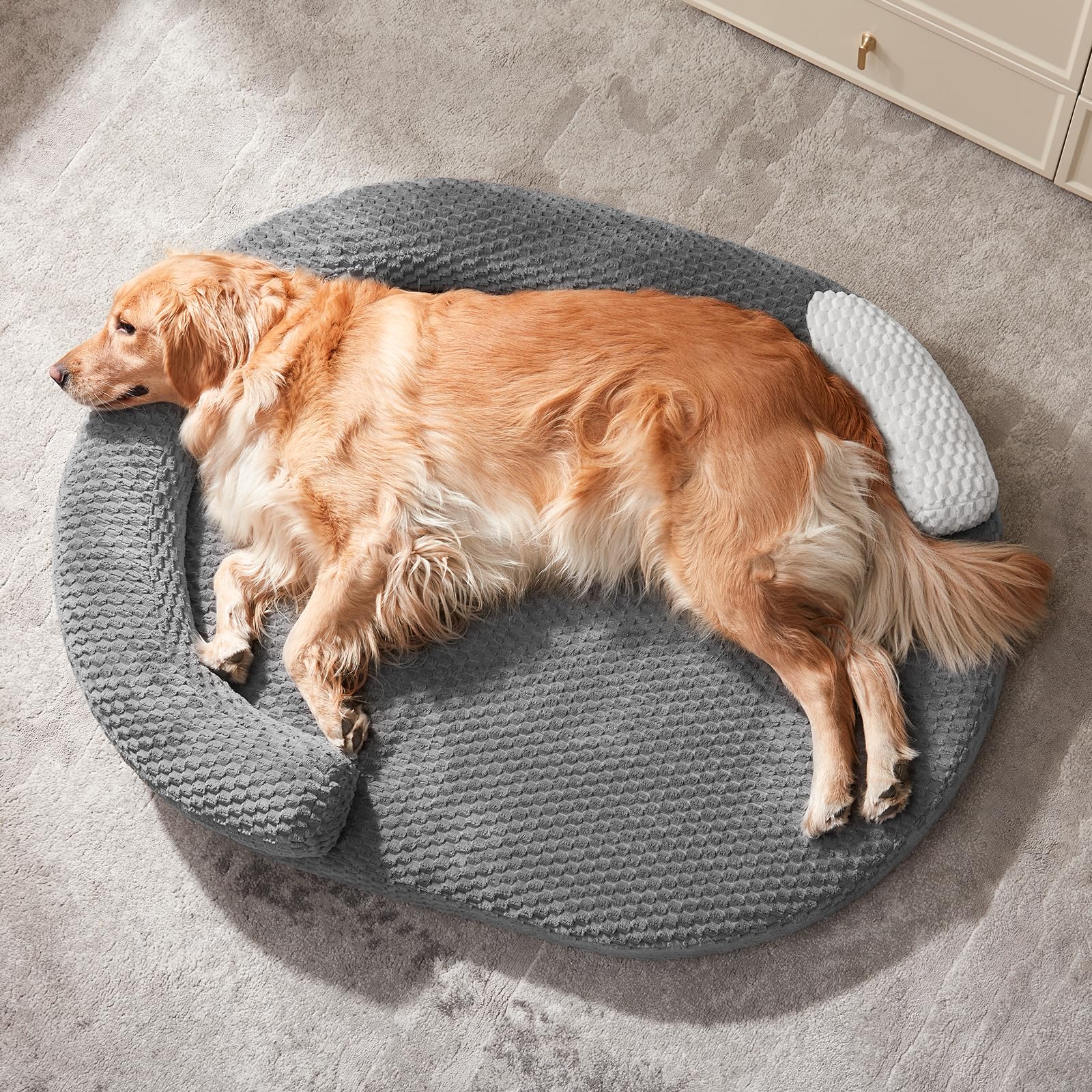 JOEJOY XL removable washable cover makes cleaning muddy paws easy.