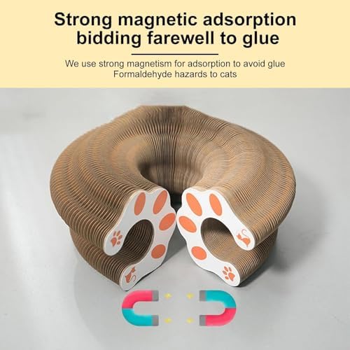 Jogcoys Kitty Curls built-in track encourages active movement and focus.