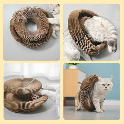Jogcoys Kitty Curls easy setup supports quick daily play sessions.