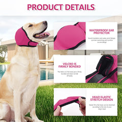 JOHNBOLIN no shake ear wrap ideal for bathing and water contact protection