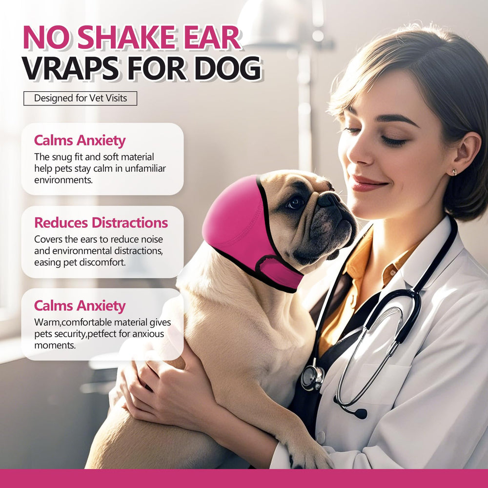 JOHNBOLIN noise reduction dog ears hoodie calms noisy environments