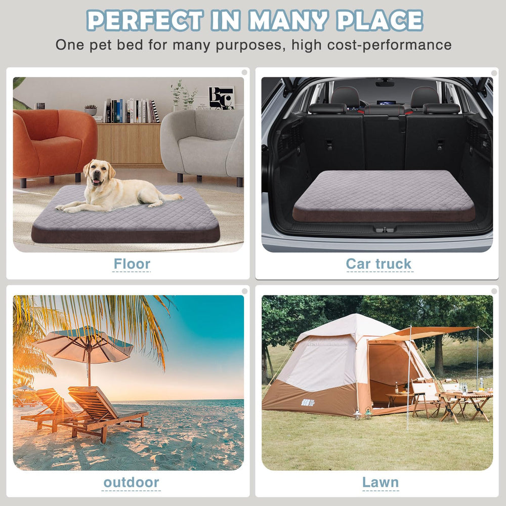 JoicyCo orthopedic foam supports joints for comfortable lounging.