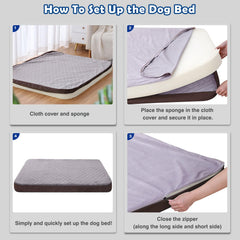 JoicyCo bed cover in soft fleece reduces shedding and keeps pets cozy.