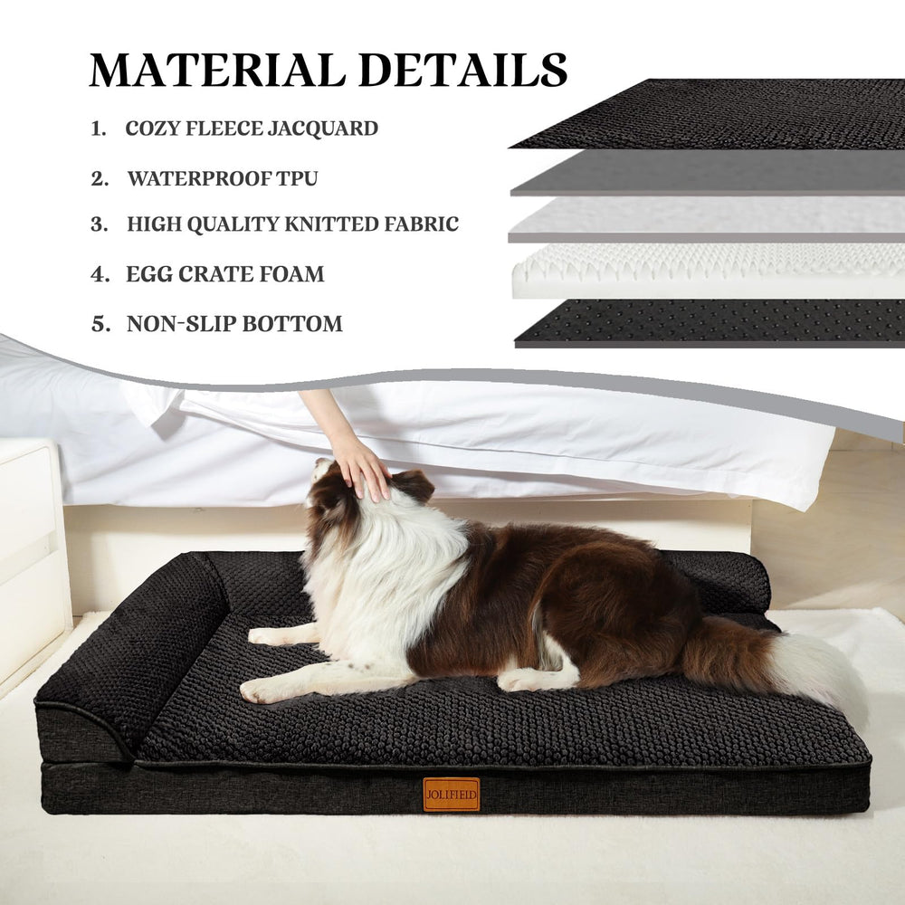Jolifield removable cover is machine washable for easy care