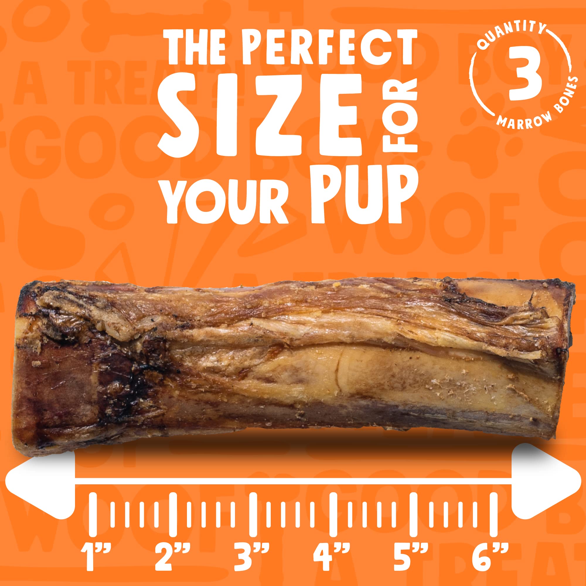 Retail-ready Jolly Barks marrow bones pack for easy gifting and display.