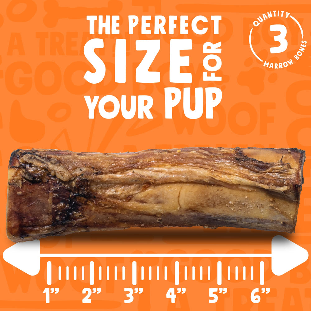 Retail-ready Jolly Barks marrow bones pack for easy gifting and display.