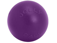 Jolly Pets Push-N-Play Ball, 14-inch diameter for large breeds to burn energy.