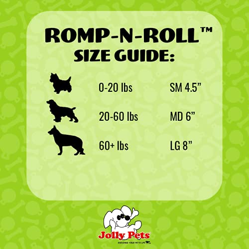 Jolly Pets Romp-n-Roll uses durable JollyFlex material for long lasting fun.