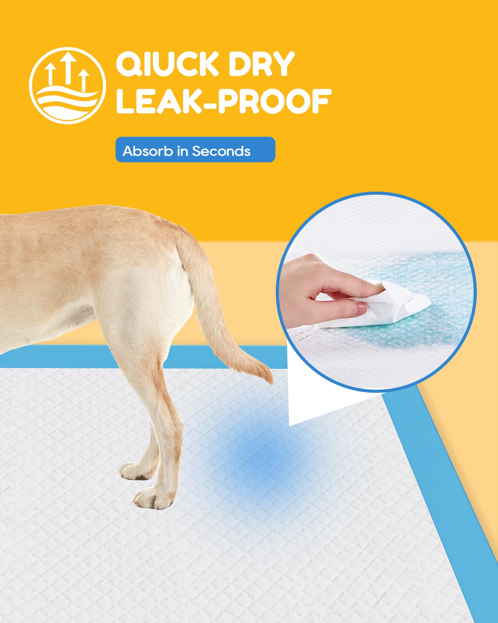 Jolly Care floor protector pee pad for indoor protection on surfaces