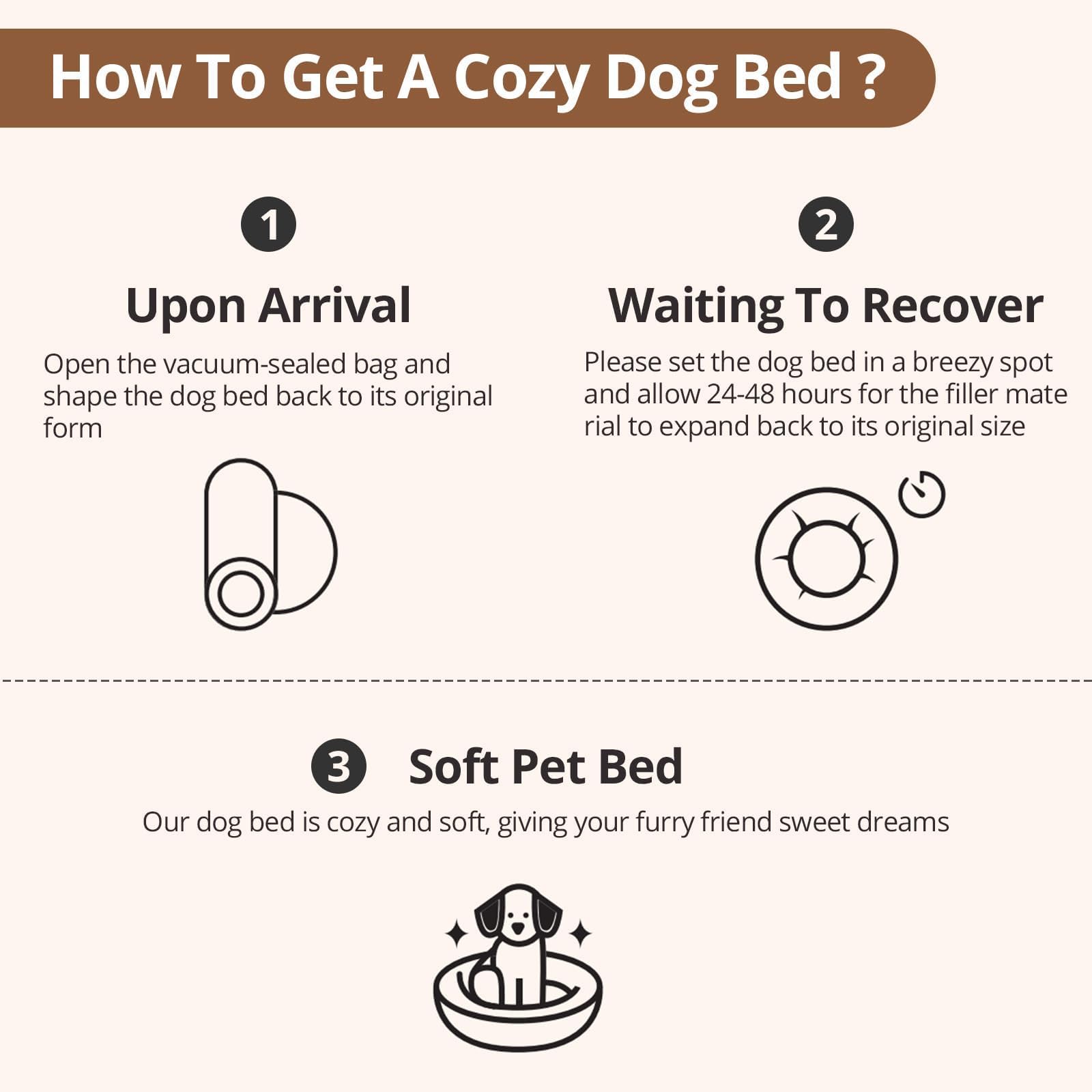 JOLLYVOGUE bed in room cozy scene with pet resting