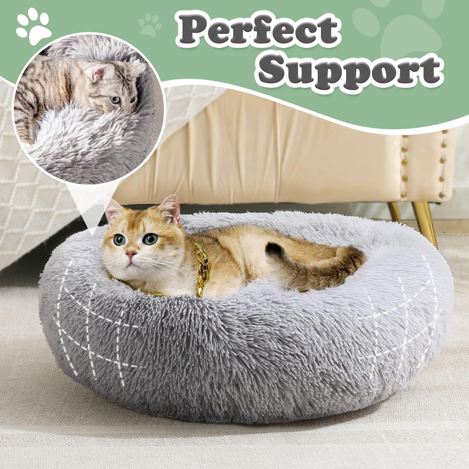 JOLLYVOGUE headrest border supports neck while resting.