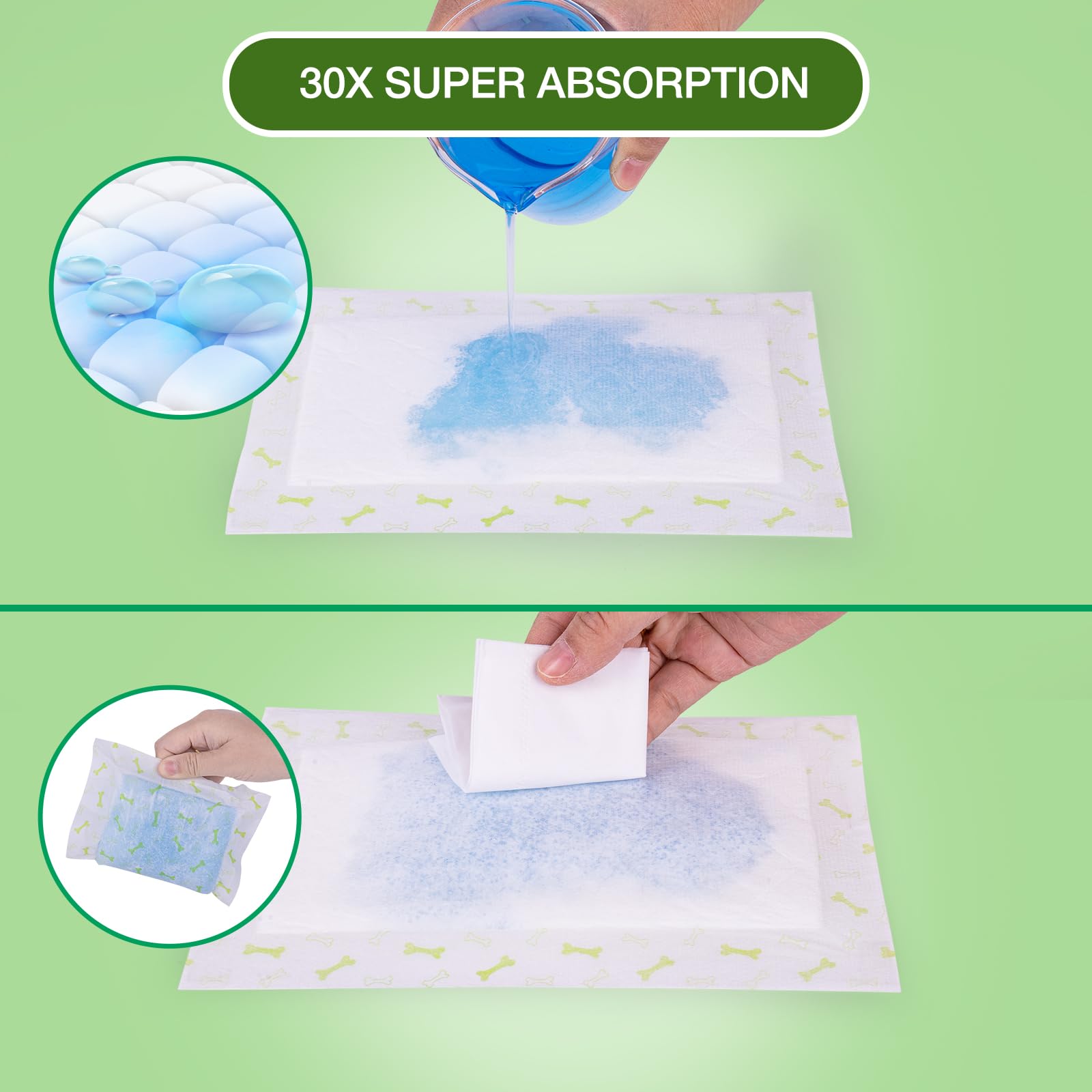 Jollywoods foldable lightweight pads are travel friendly and easy to use.