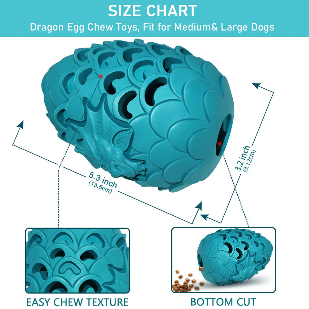 Jomilly Dragon Egg in action during chew and fetch game.