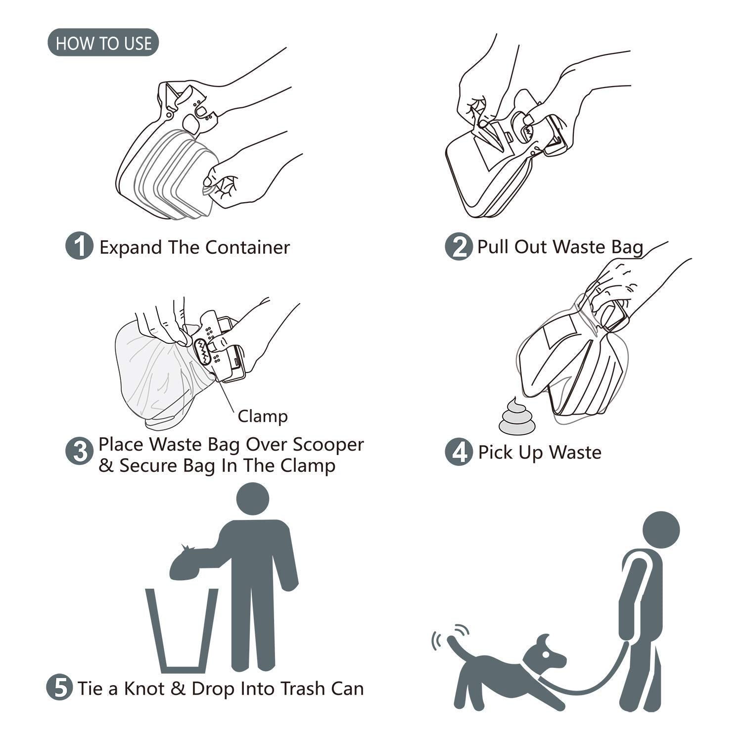 Jondarla Pooper Scooper versatile tool for pet messes and beyond
