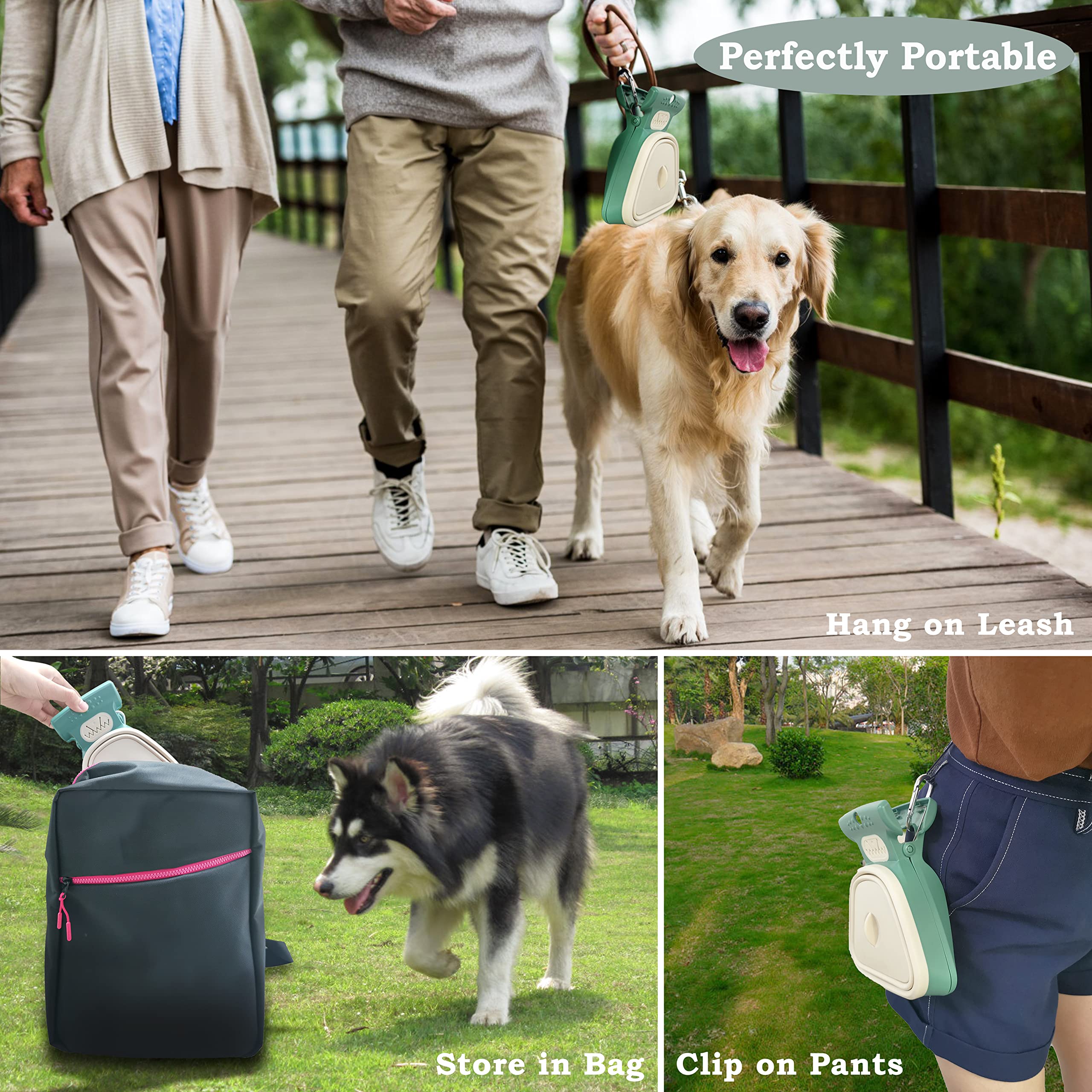 Jondarla Pooper Scooper travel-friendly setup for walks outdoors