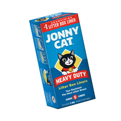 Four-box pack of Jonny Cat liners ready for long-term litter maintenance