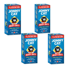 Jonny Cat litter box liners with tear-resistant film for mess-free cleanup