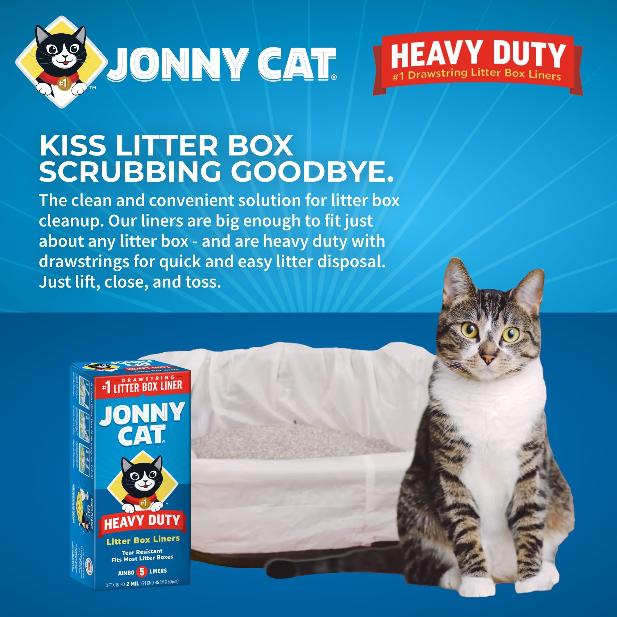 Jonny Cat tear-resistant material close-up highlights durability against claws.