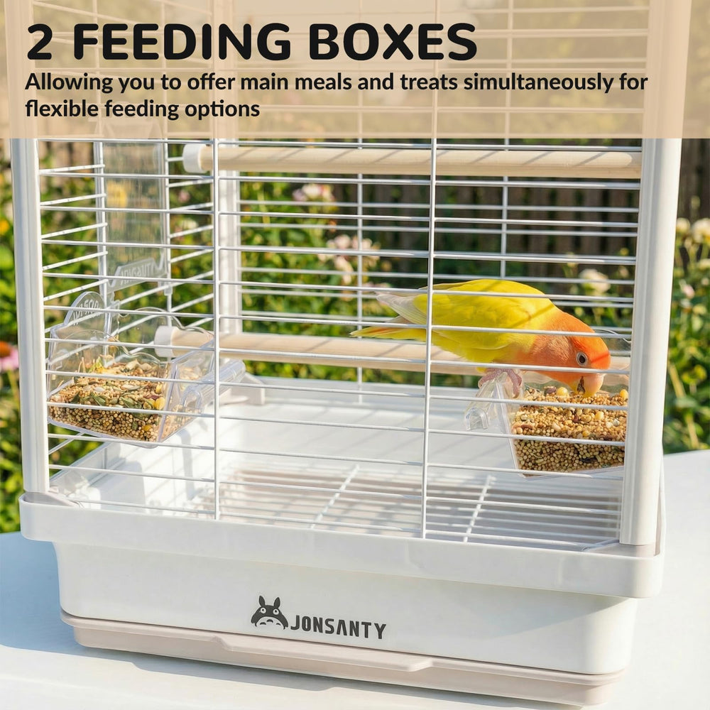 JONS NTY travel cage assembly guide enables quick setup without tools