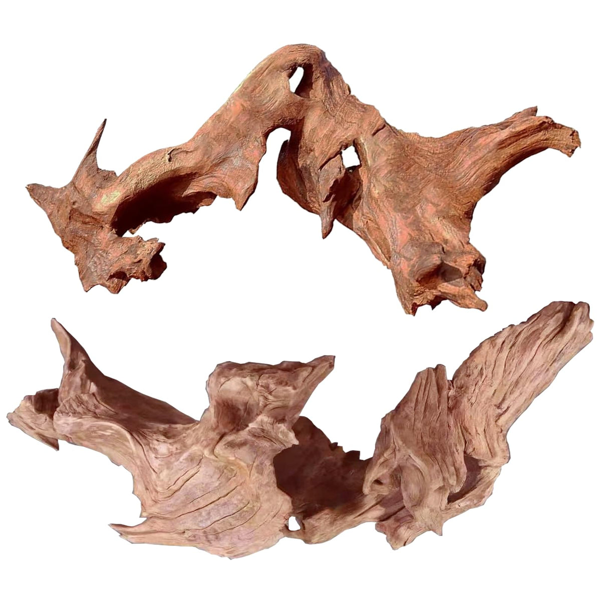 Jorewood driftwood twisted-branch 14-18 inch enhances natural look in freshwater tanks.