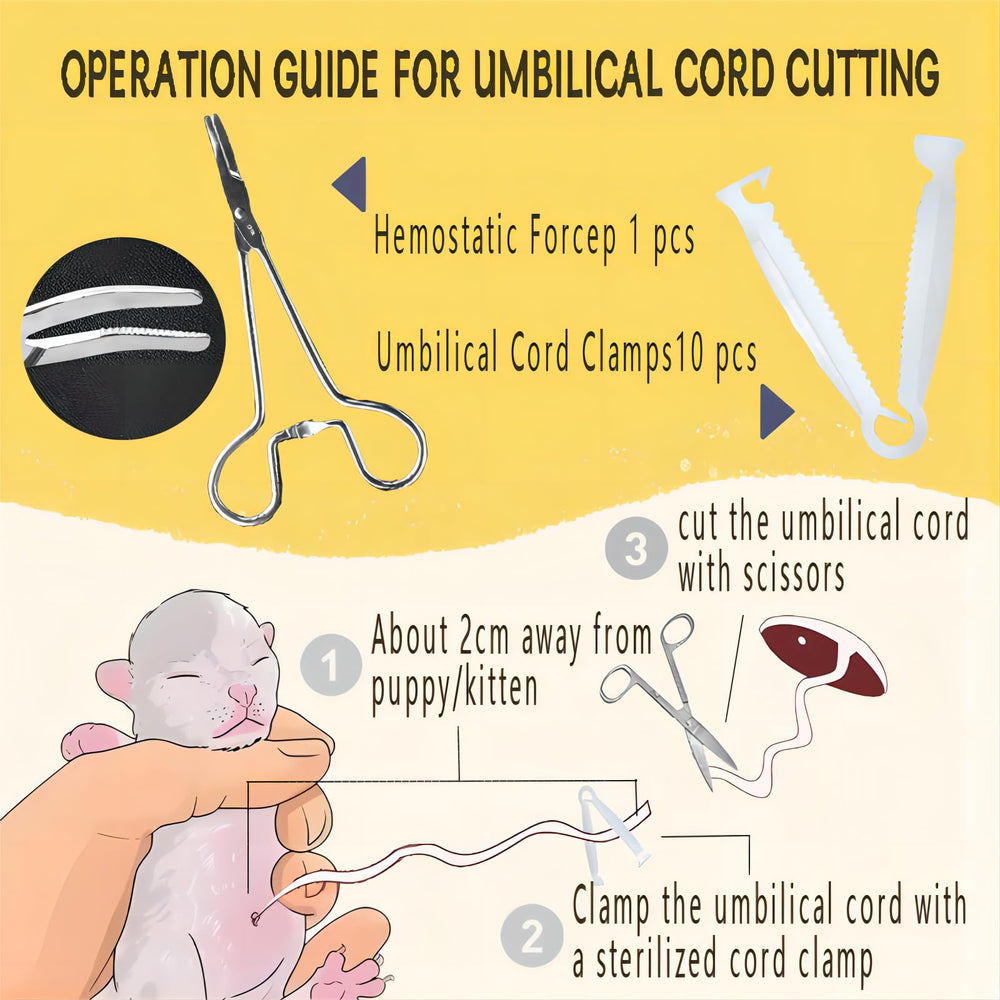 JounLoin puppy feeding tubes included for flexible neonatal feeding