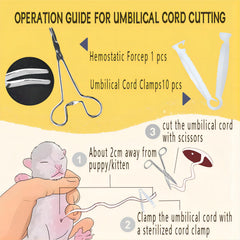 JounLoin puppy feeding tubes included for flexible neonatal feeding