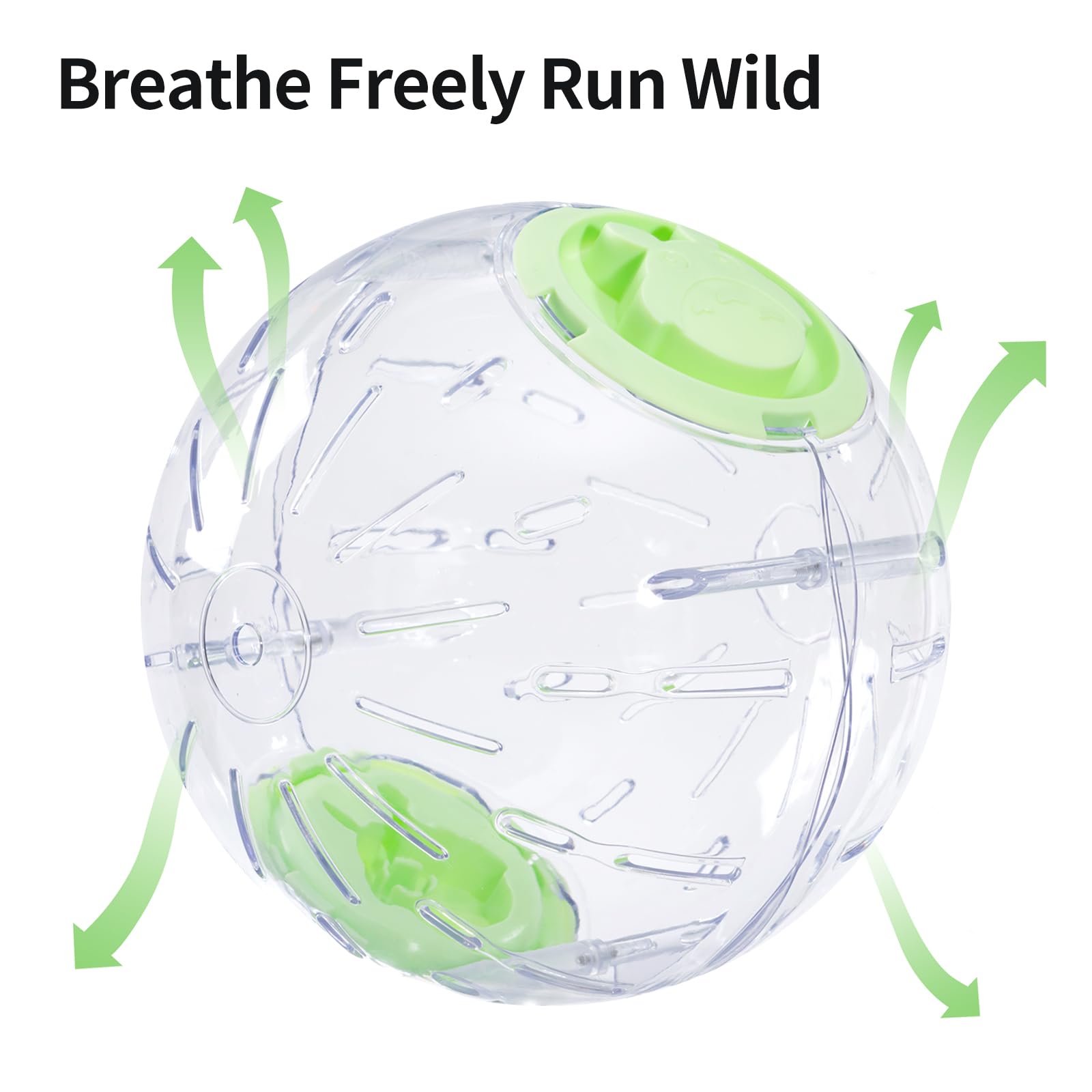 JOUSONTY hamster ball compact design supports simple setup and transport