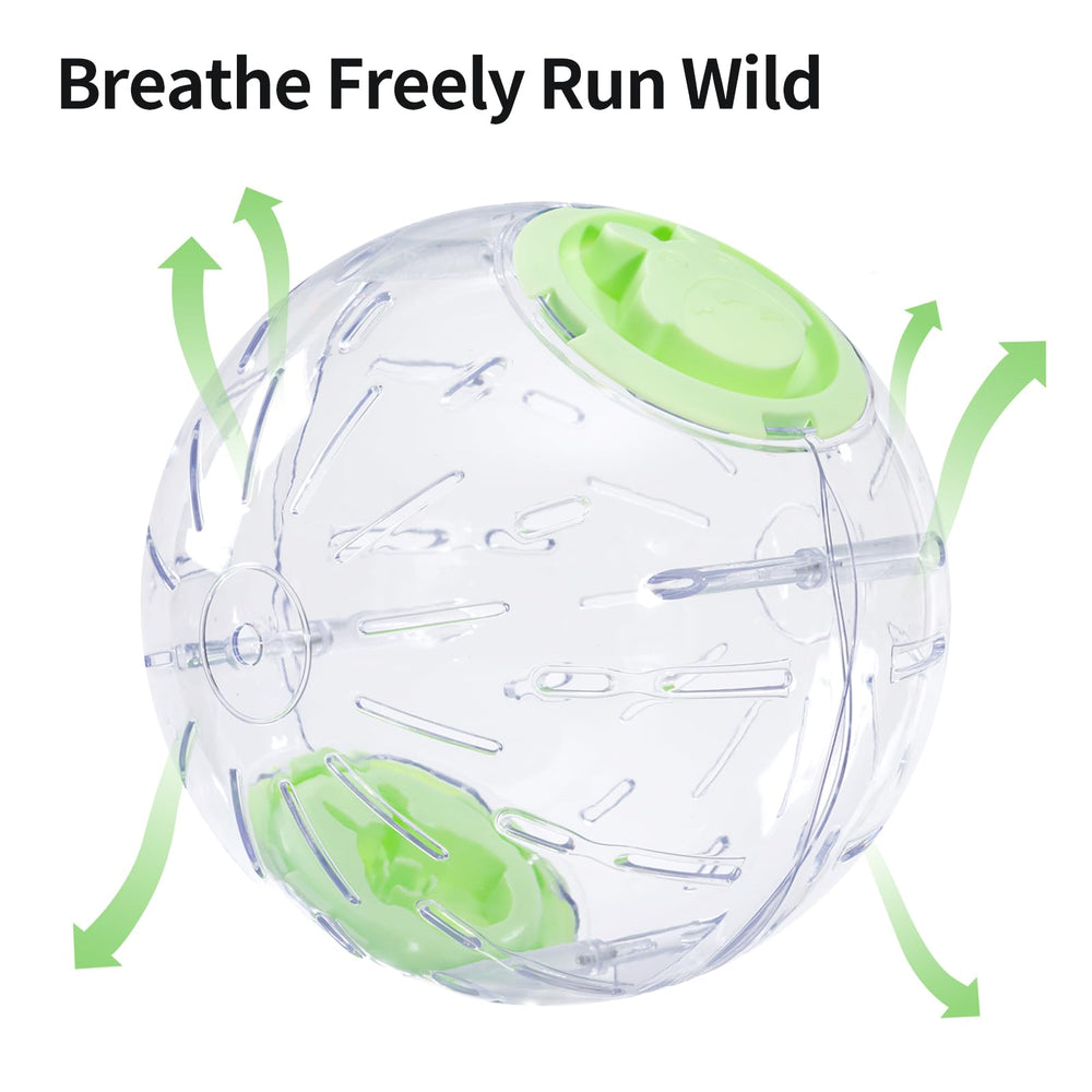 JOUSONTY hamster ball compact design supports simple setup and transport