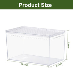 JoviQ Reptile Terrarium top view showing vented design for airflow.