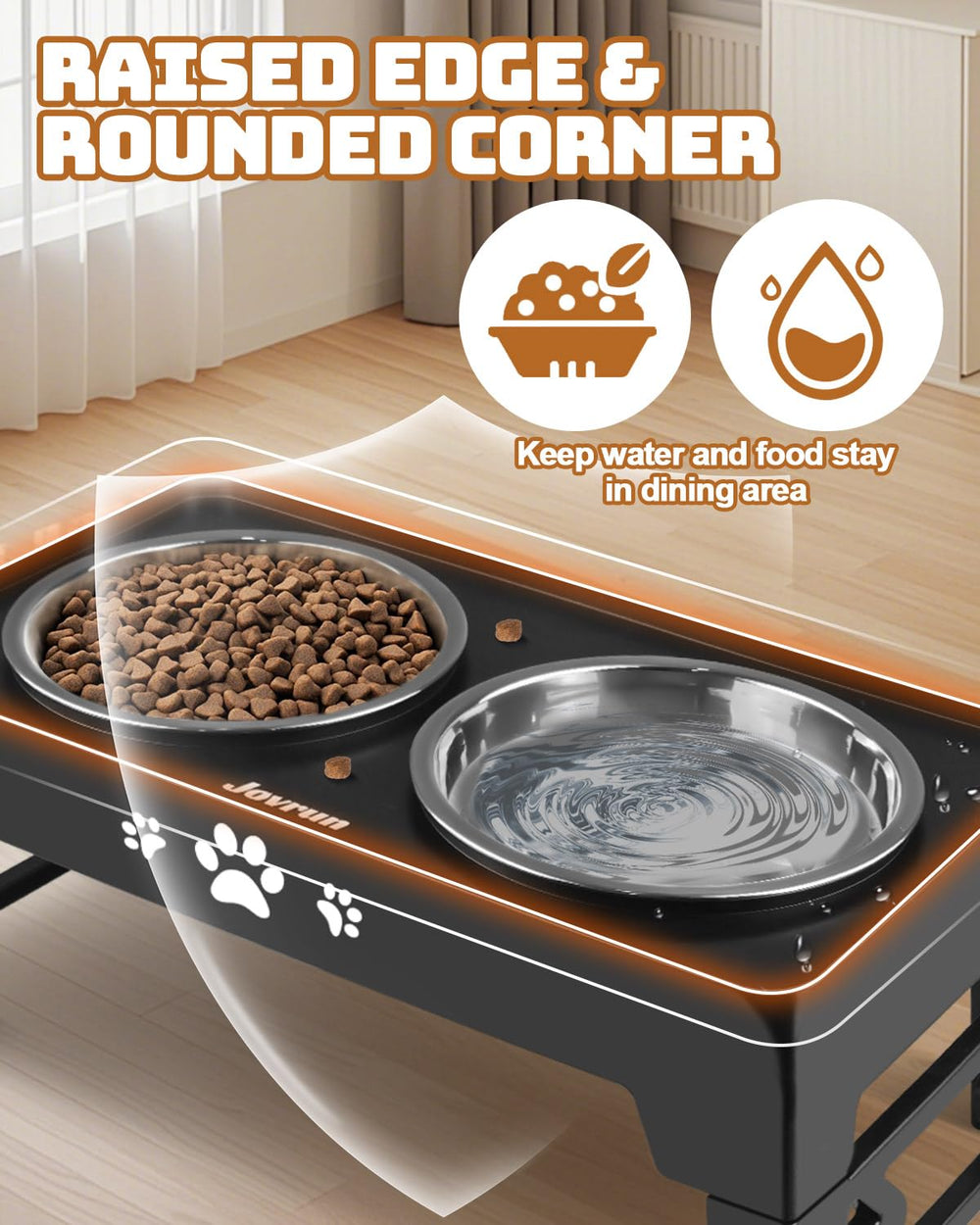 Jovrun bowls are dishwasher safe for easy cleanup.