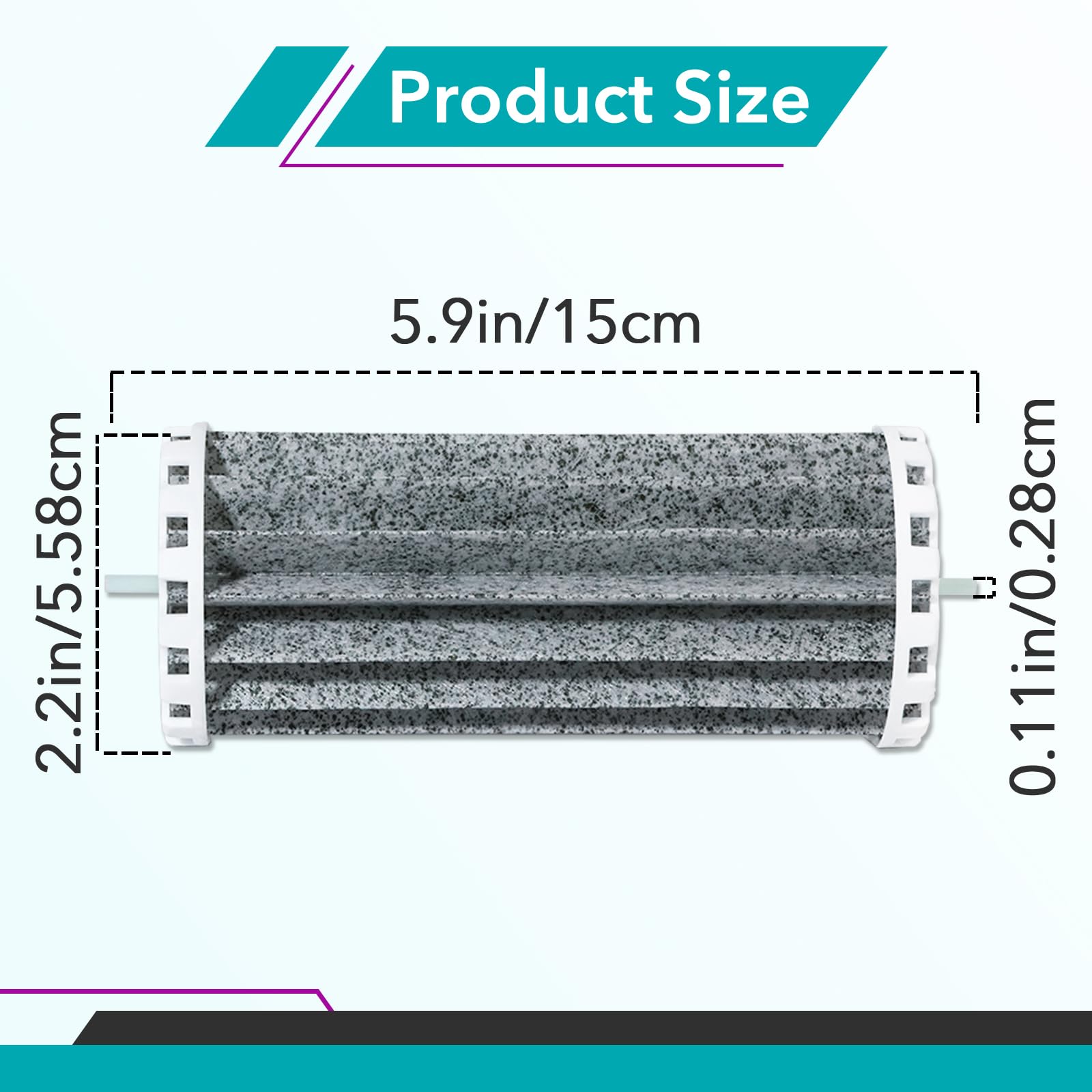 Joworthy 4-pack filter set close-up highlighting durable aging-resistant material