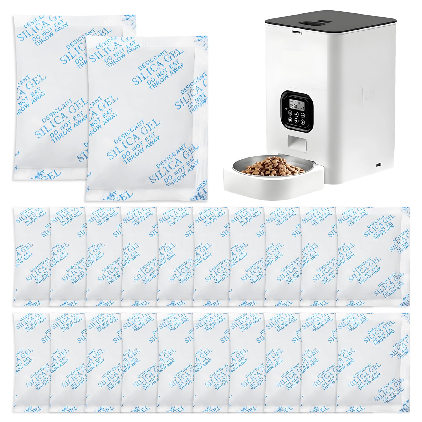 Joworthy desiccant bag for Volua compatibility preserves dry pet food.