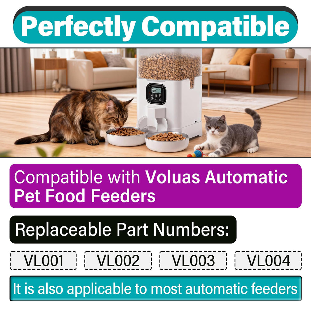Joworthy Volua feeder setup showcasing dry, fresh storage.